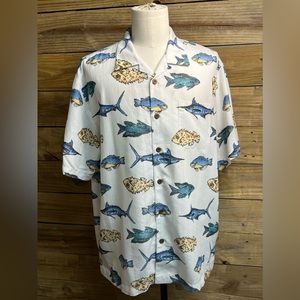 Box Z Caribbean Fish Shirt XL